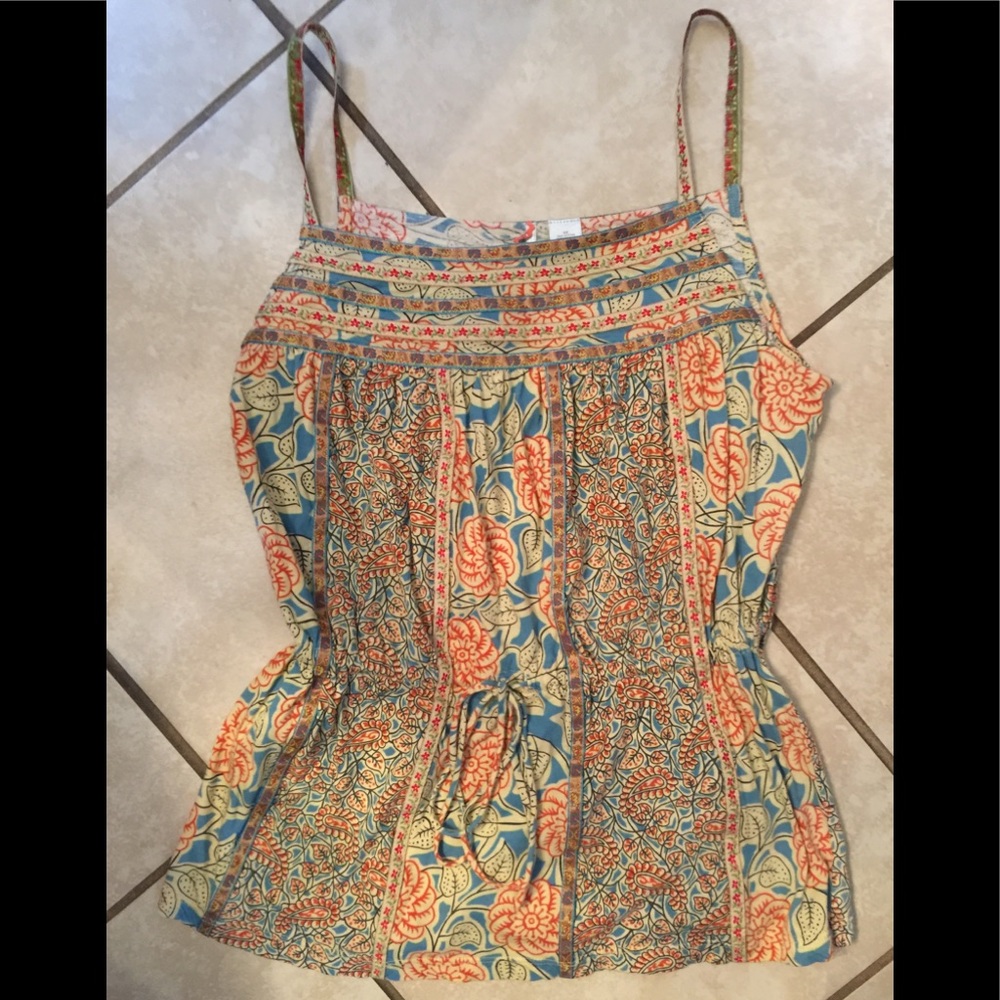 Anthropology Ric Rac Tank Top